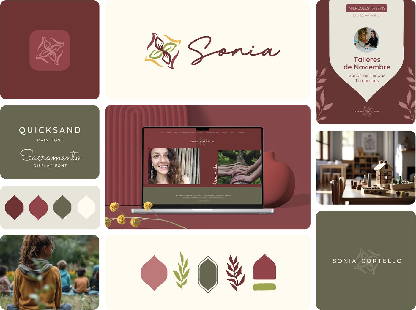 Sonia Cortello Identidad Visual Marca Personal